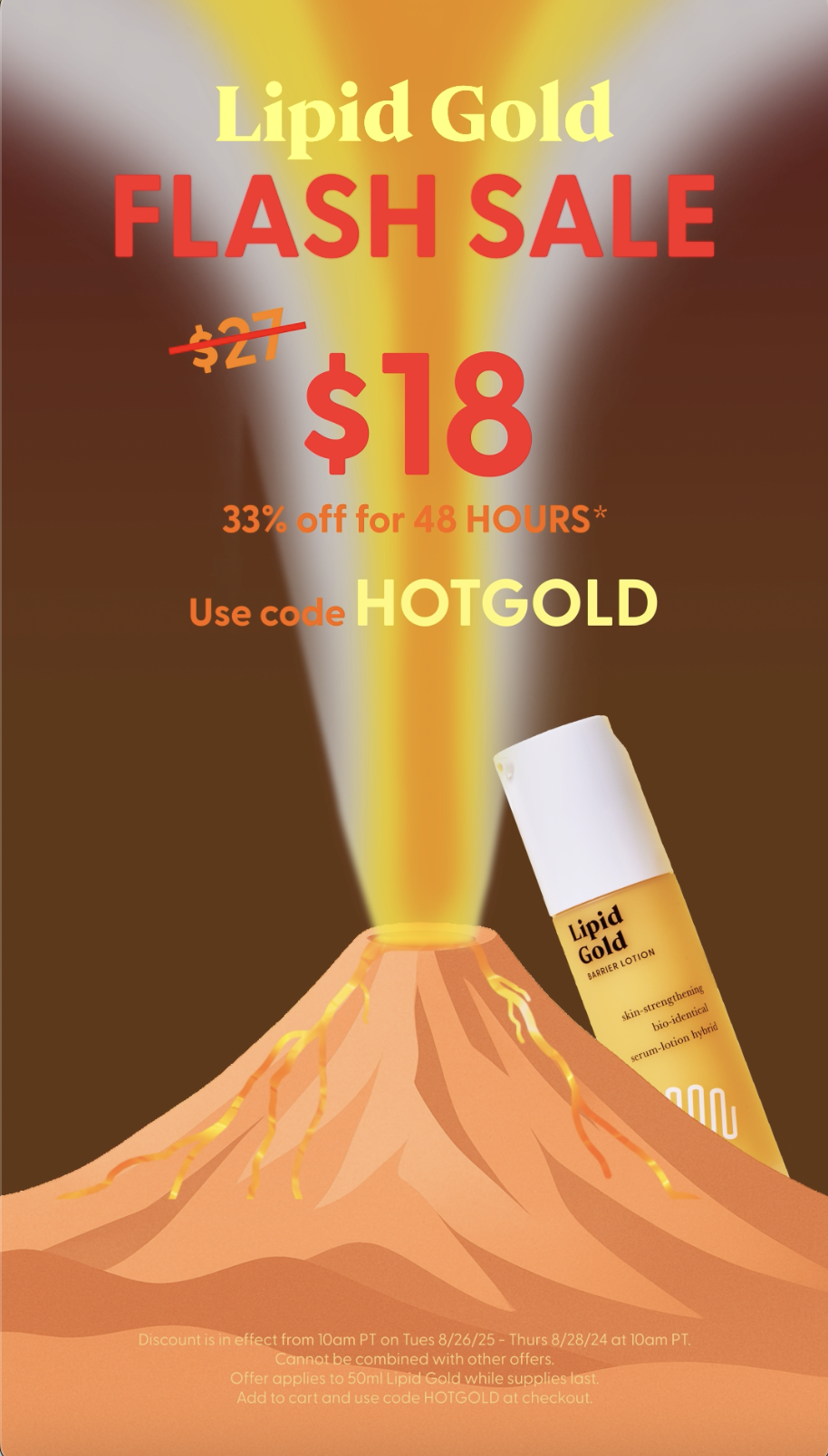 $18 Lipid Gold - 1 day left!