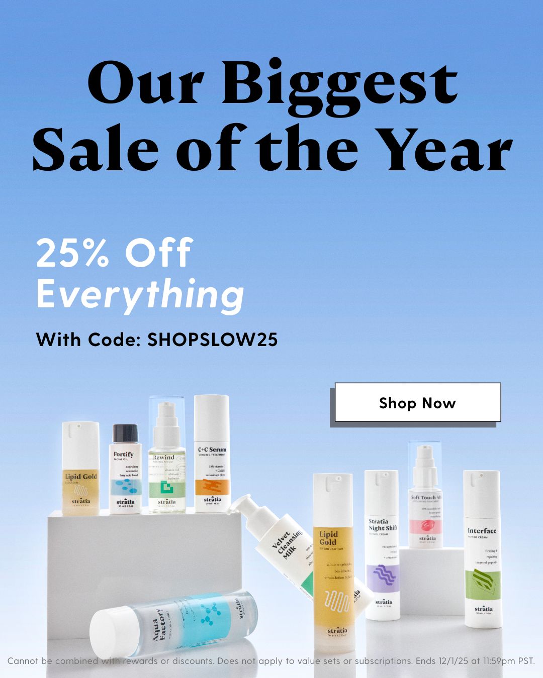 Shop our Cyber Sale through 12/1.