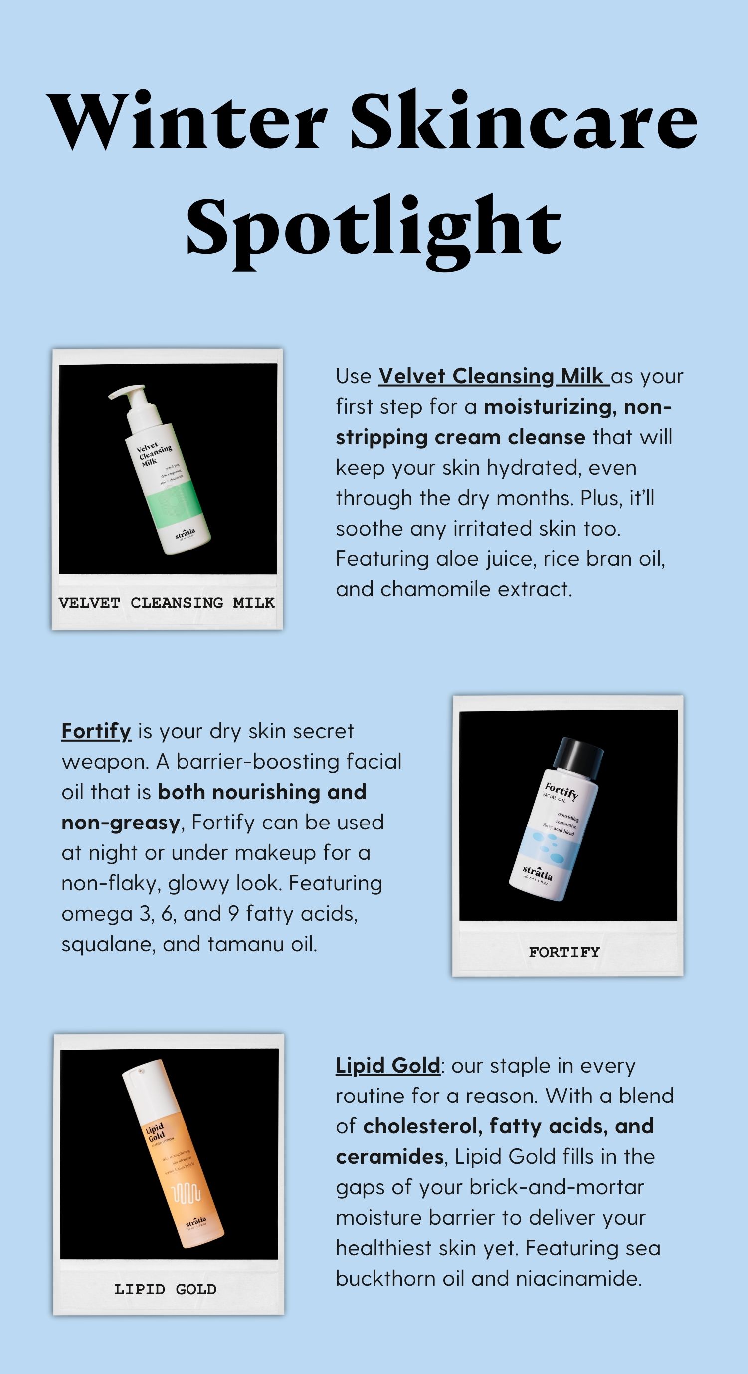 Winter Skincare Spotlight