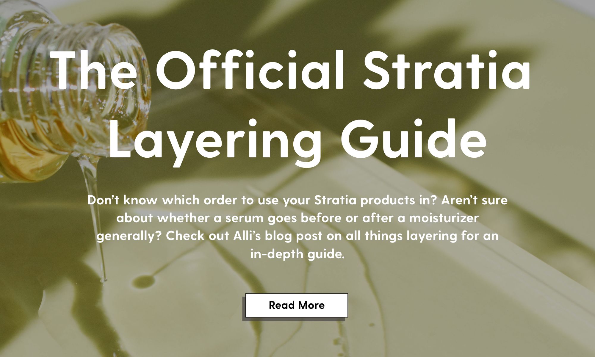 Routine Layering Guide