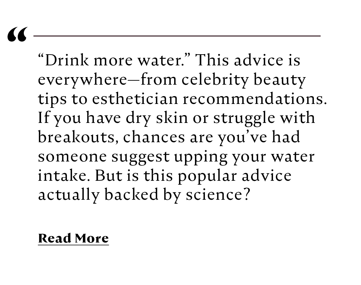 the science of skin hydration