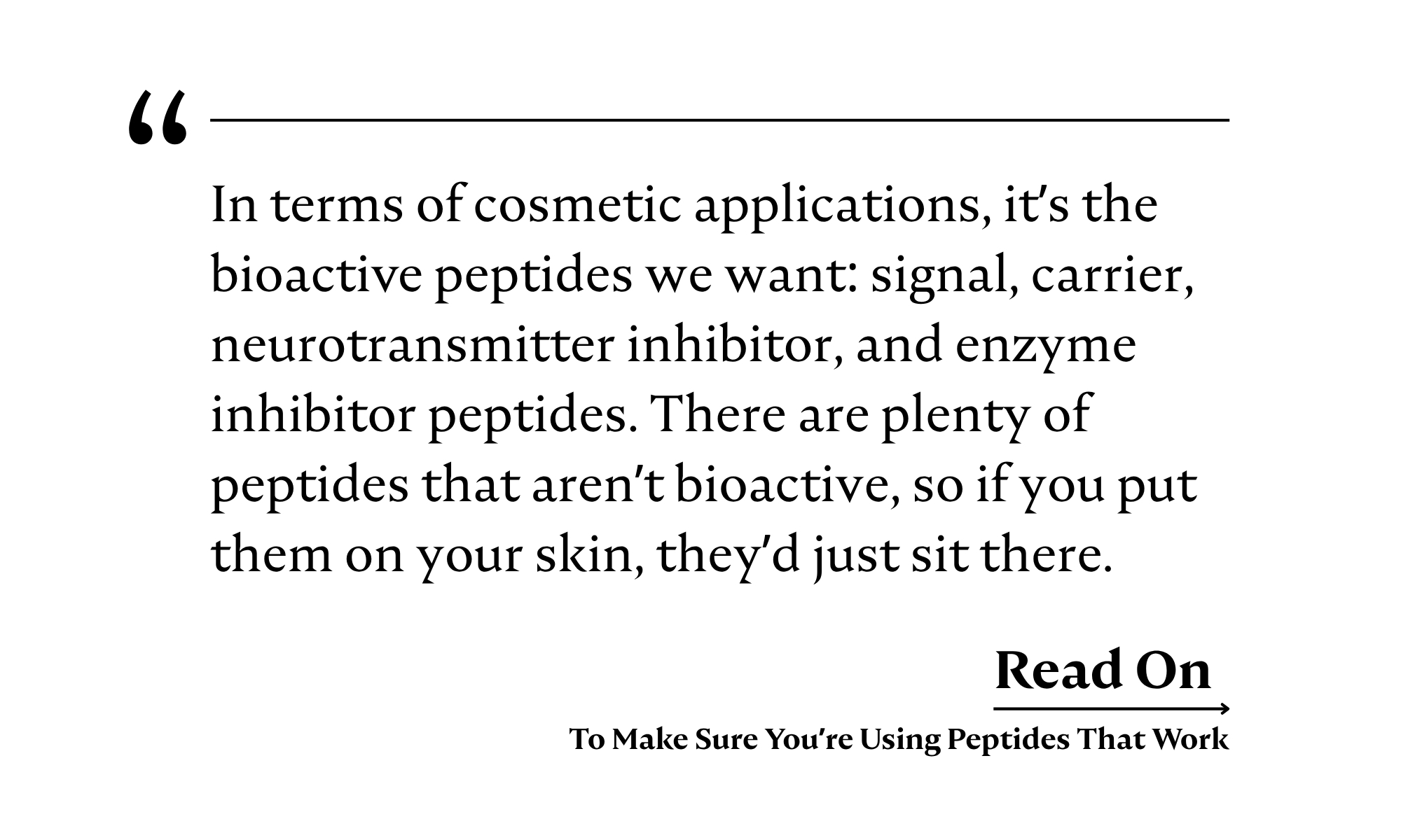 Bioactive Peptides