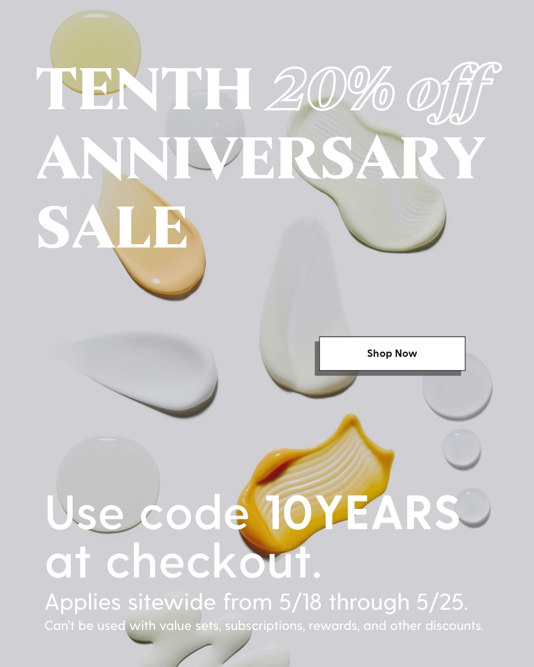 Save 20% now.