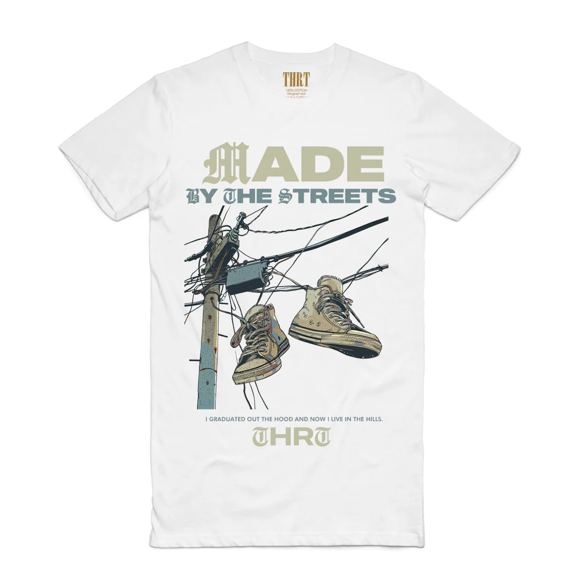 Image of OUT THE HOOD TEE