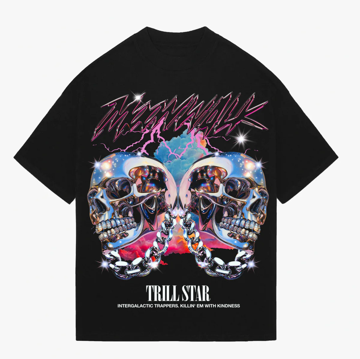 Image of Trill Skull Tee