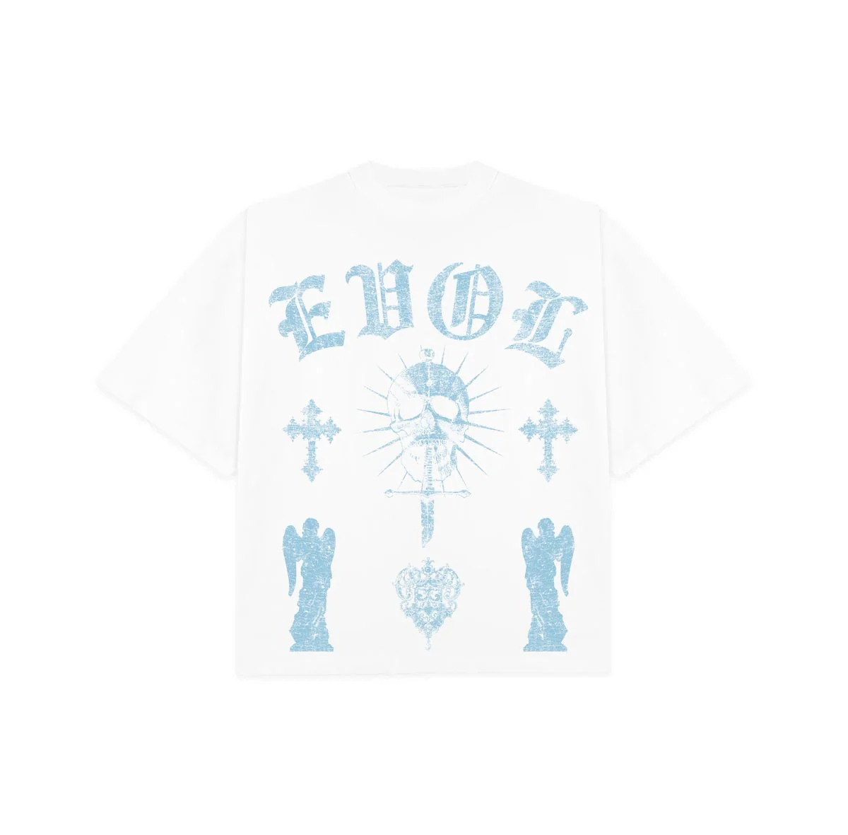 Image of Evol Statue Tee - WHITE