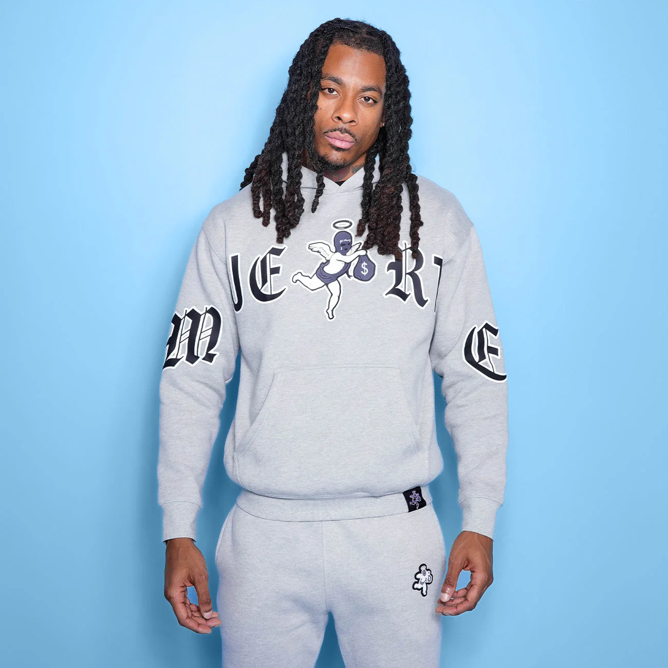 Image of Motivated Stacked Fleece Hoody