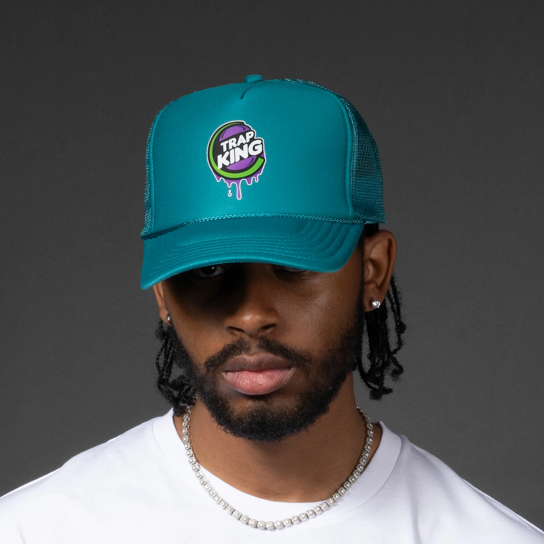 Image of Trap King Mesh Back Trucker Hat