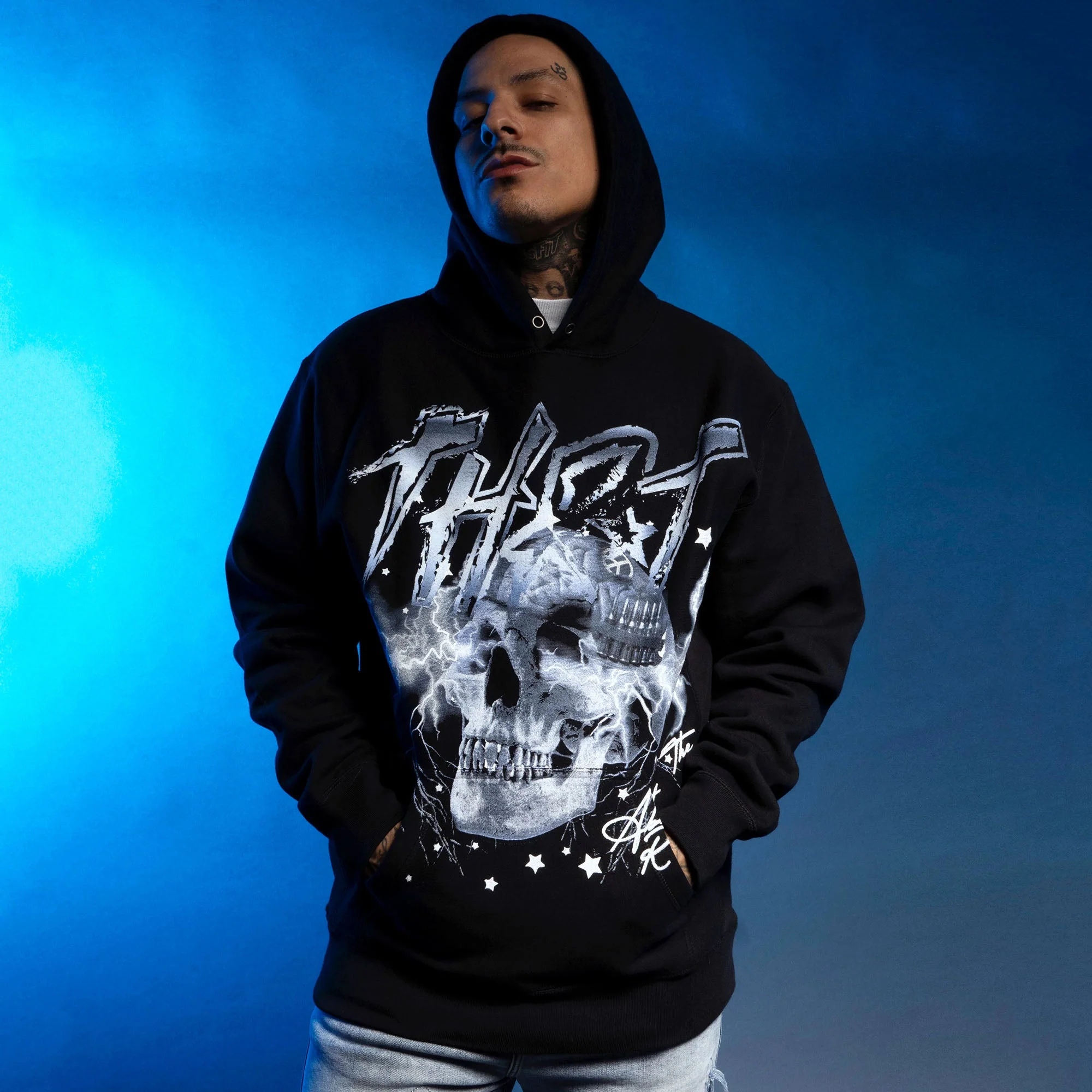 Image of Above The Rest Super Heavy Weight Hoodie - Black