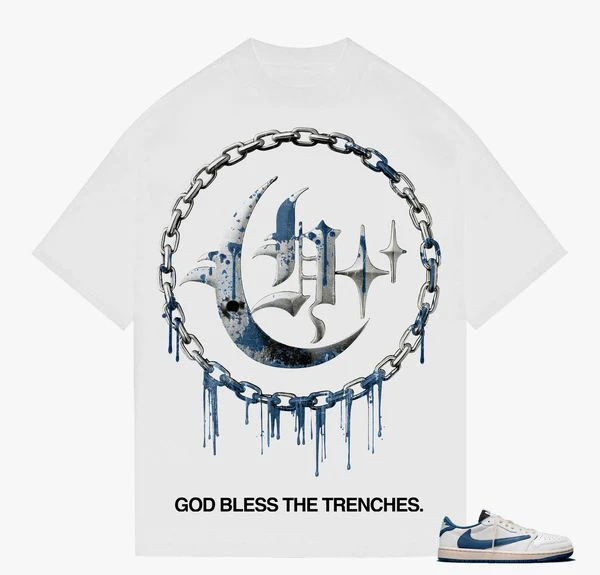 Image of Blue Blood - White Tee
