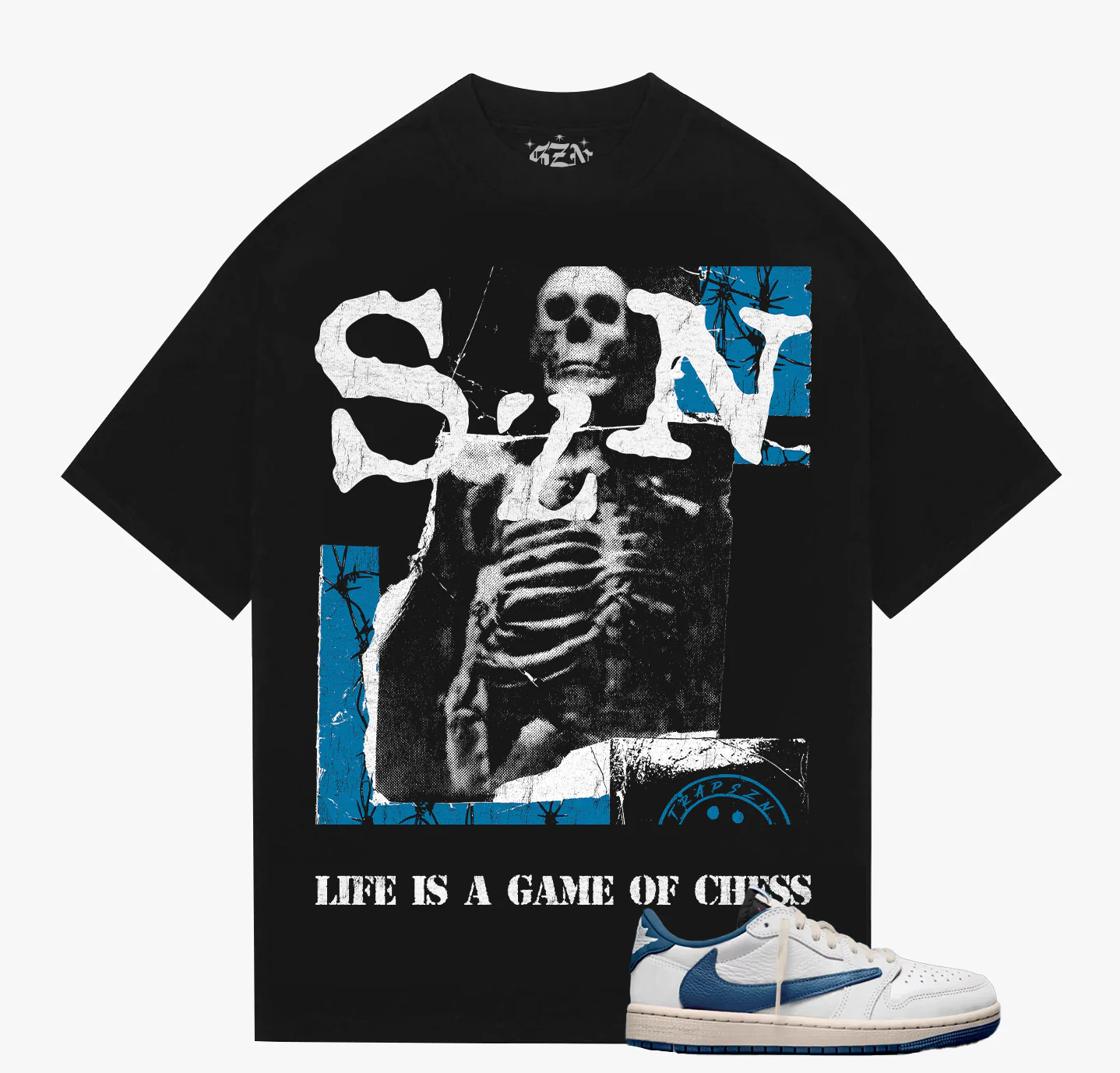 Image of GRUNGE SKULL