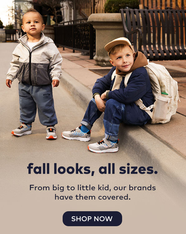 Back in Fall looks, all sizes