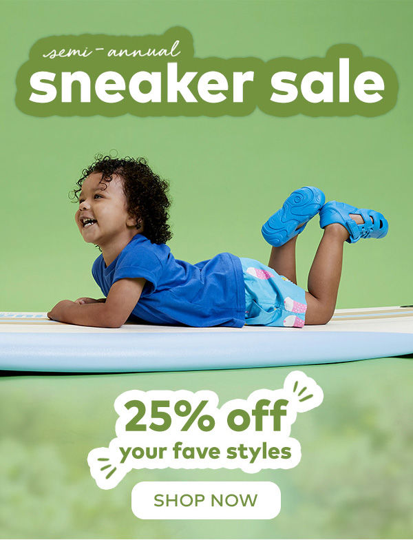 Semi-annual Sneaker sale