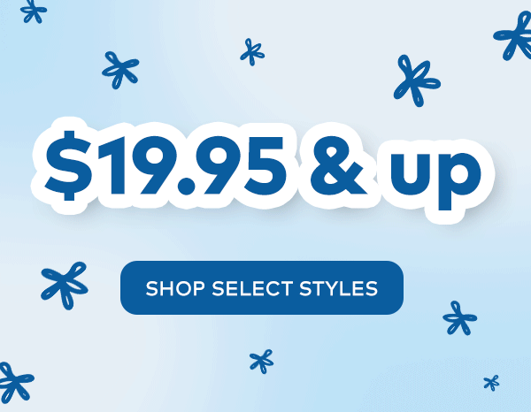 $19.95 & up $19.95 & up