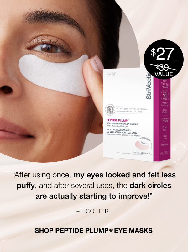 Shop Peptide Plump Eye Masks
