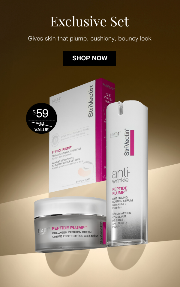 Exclusive Set For Plump, Cushiony, Bouncy Skin