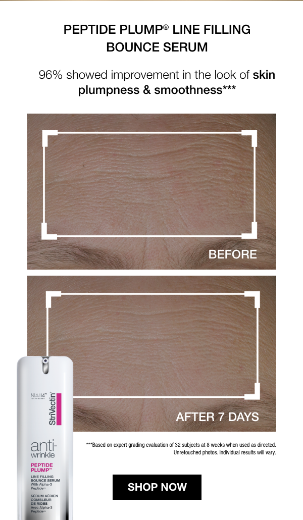 Peptide Plump® Line Filling Bounce Serum