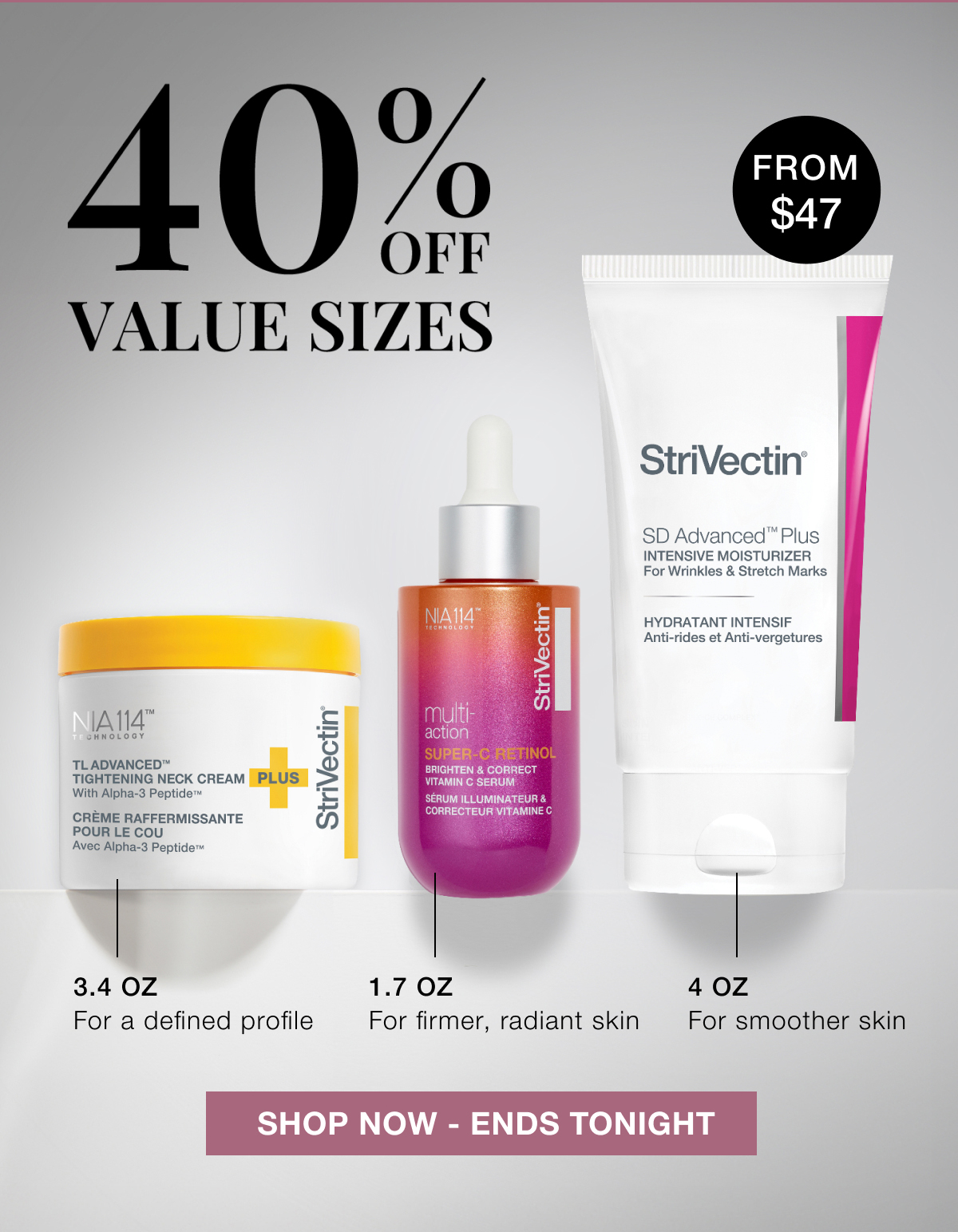 Shop now and claim your 40% Off