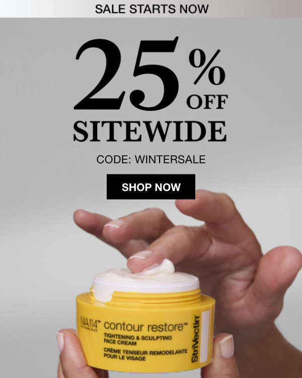 Winter Sale Starts Now!