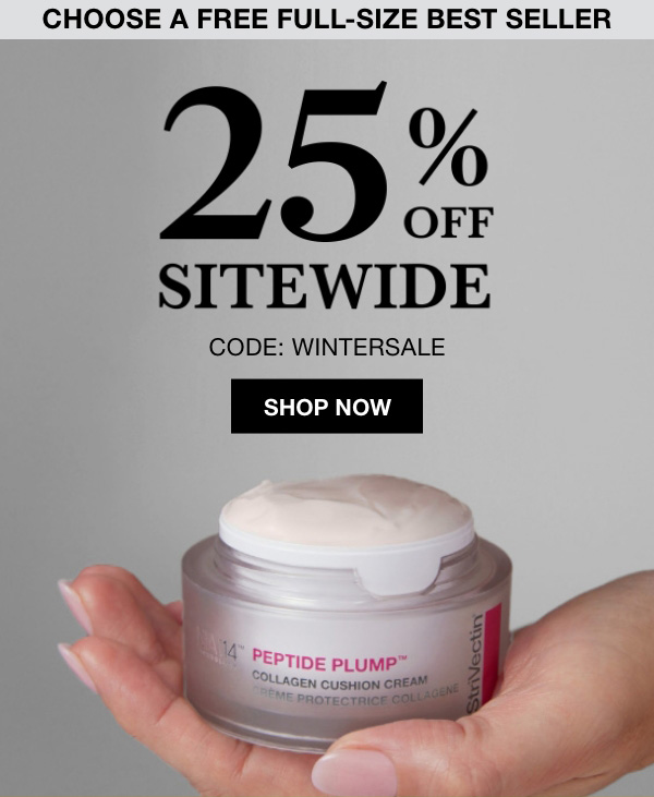 25% Off Sitewide with code WINTERSALE