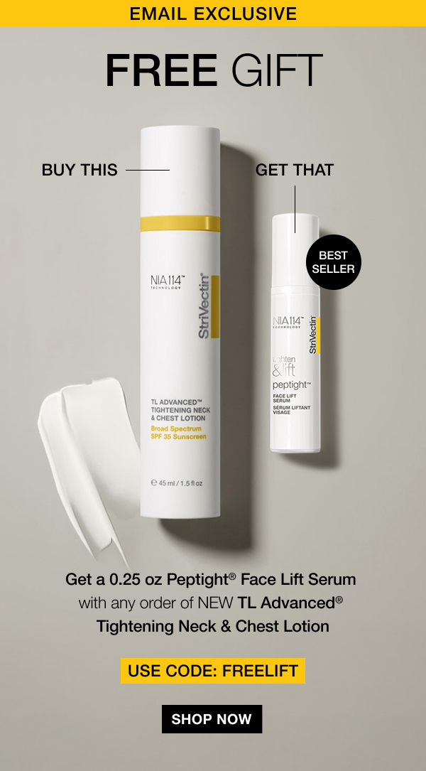 Use Code FREELIFT for a 0.25 oz Gift