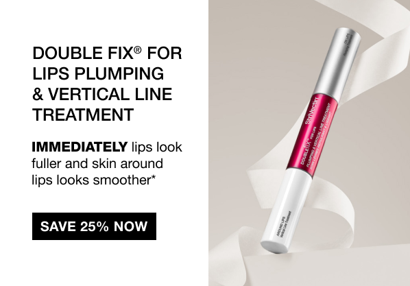 Save 25% on Double Fix for Lips Plumping & Vertical Line Treatment