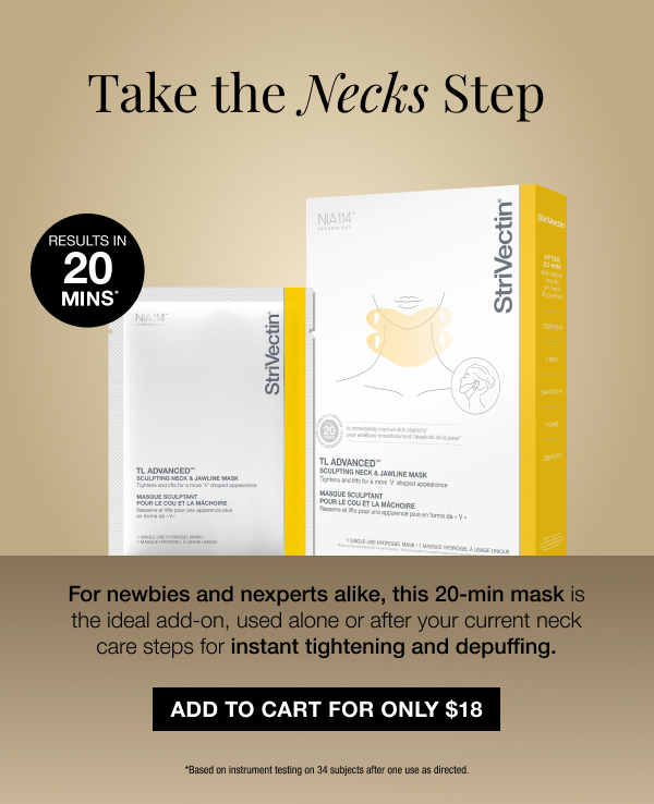 Try NEW TL Advanced® Sculpting Neck & Jawline Mask Just $18!