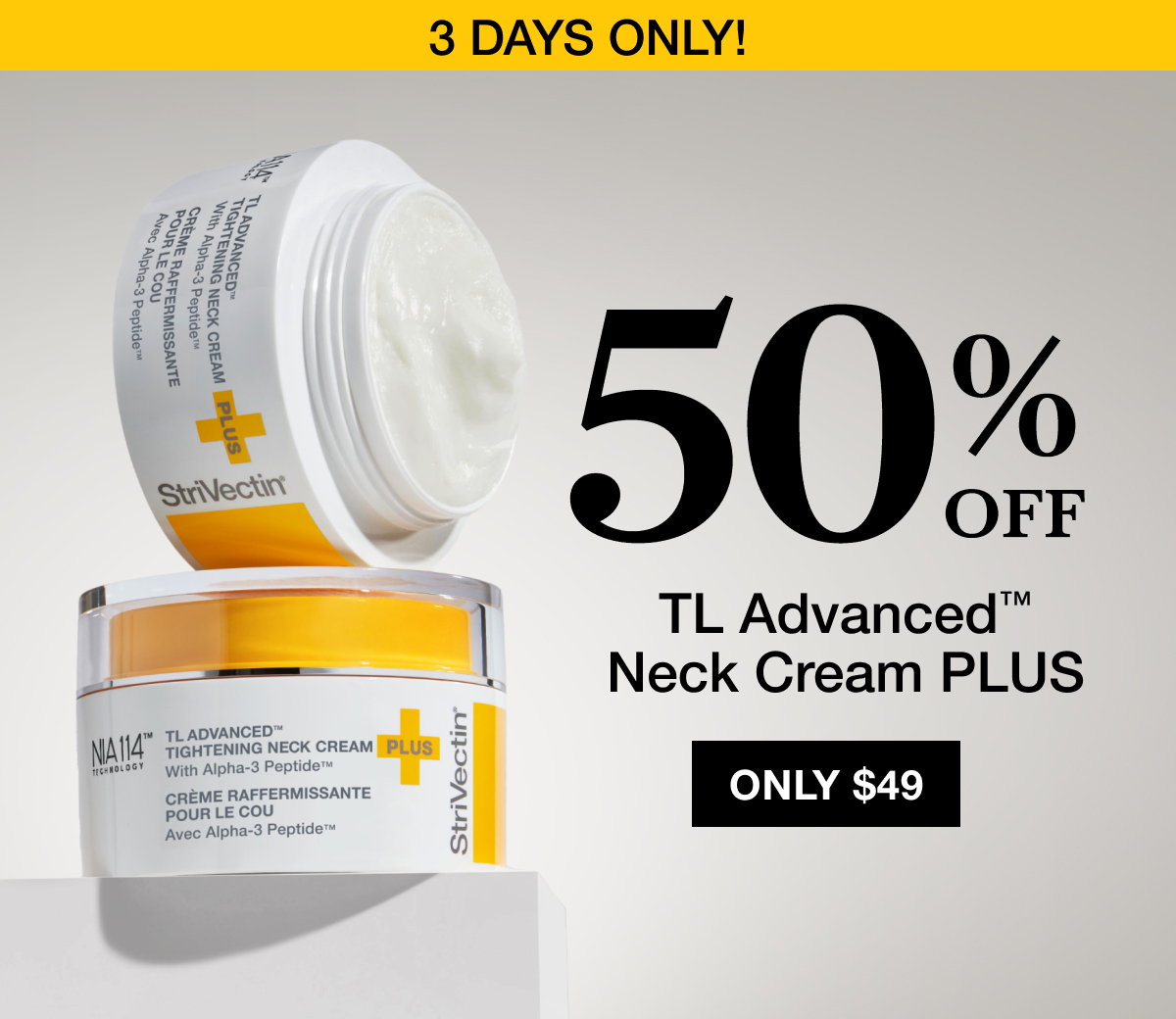 Enjoy 50% Off Neck Care