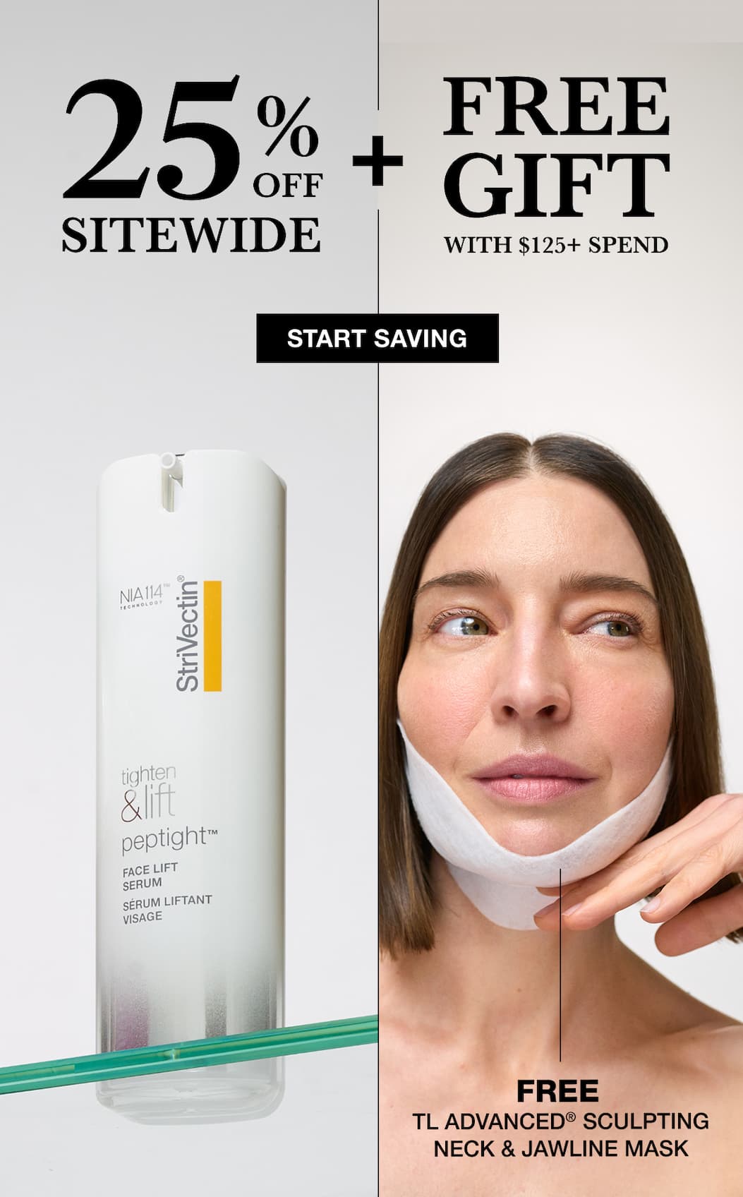 Enjoy 25% off sitewide and free gift