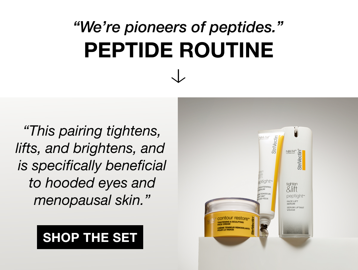 Shop Peptide Routine