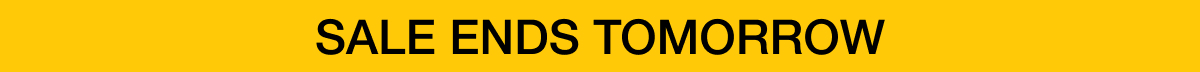Up to 50% Off Ends Tomorrow!