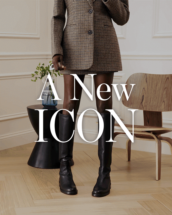  A New  ICON  Introducing the 5050 GISELE BOOT, an on-trend  knee-high take on our over-the-knee 5050 boot.  SHOP NOW