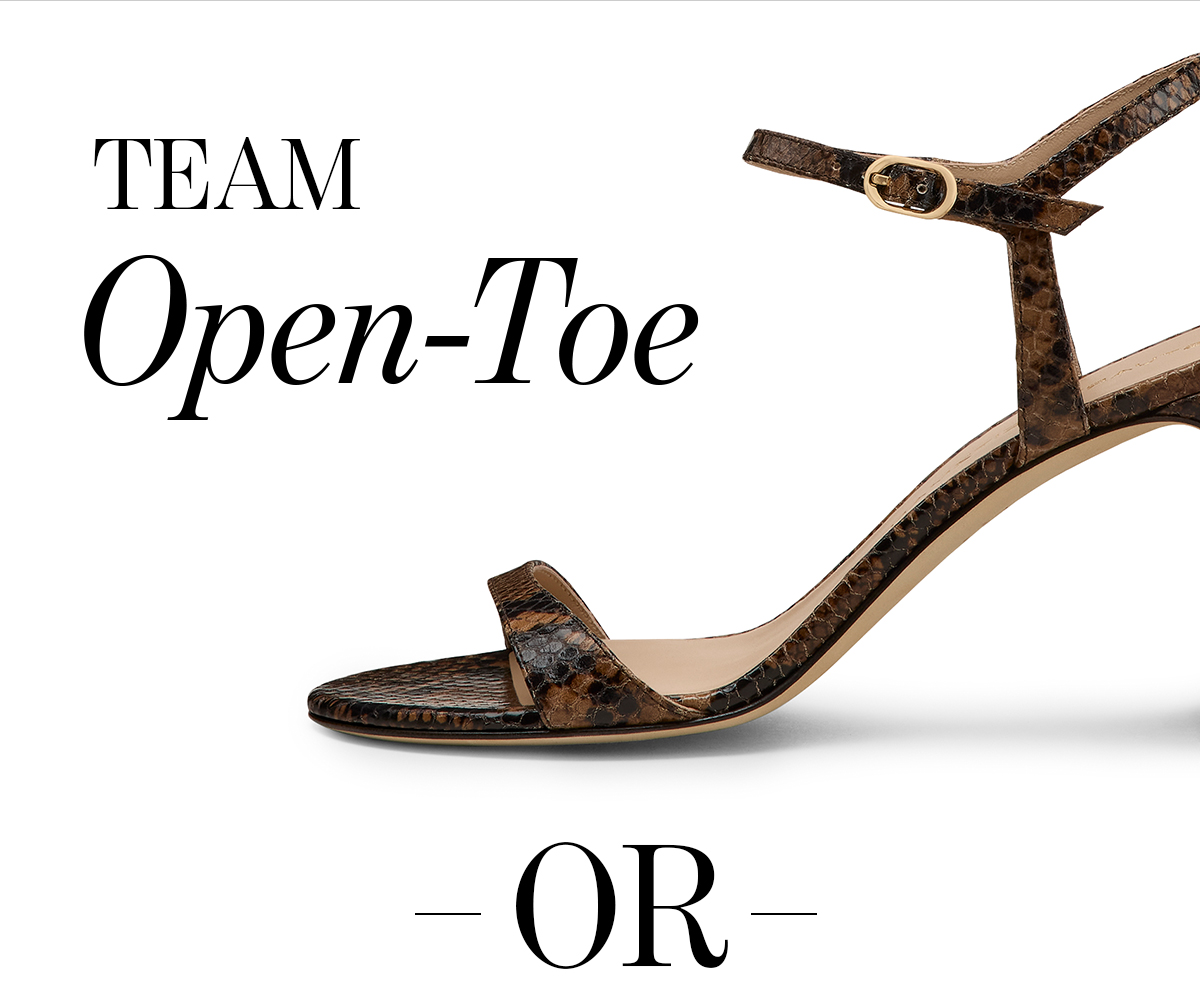 Team Open-Toe Or