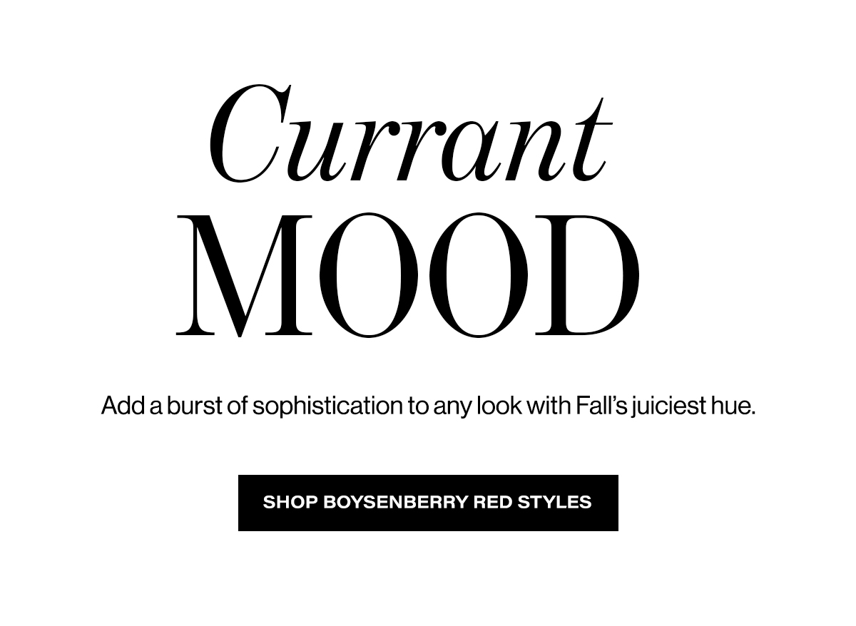SHOP BOYSENBERRY RED STYLES