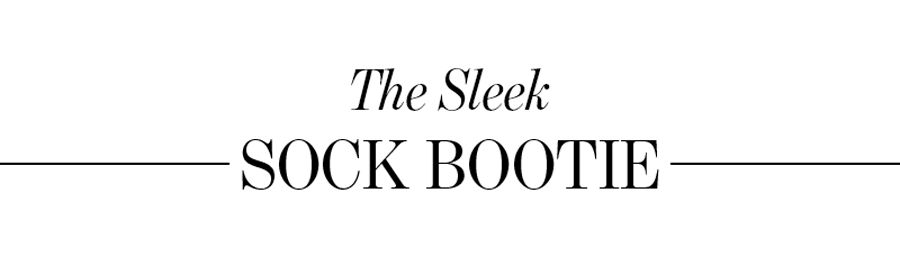 The Sleek Sock Bootie