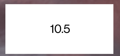 10.5