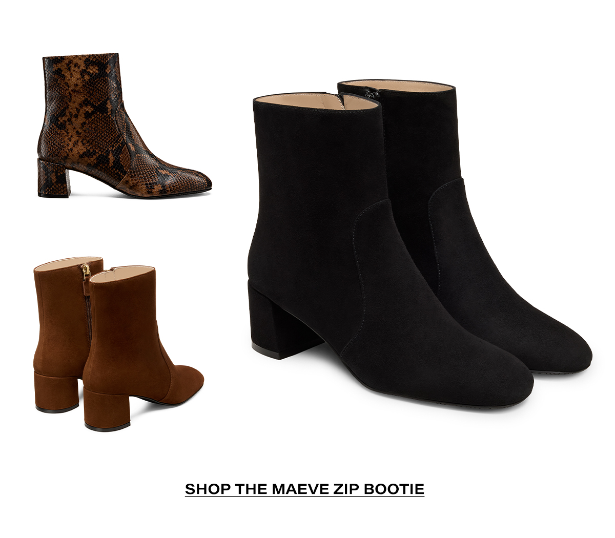 SHOP THE MAEVE ZIP BOOTIE