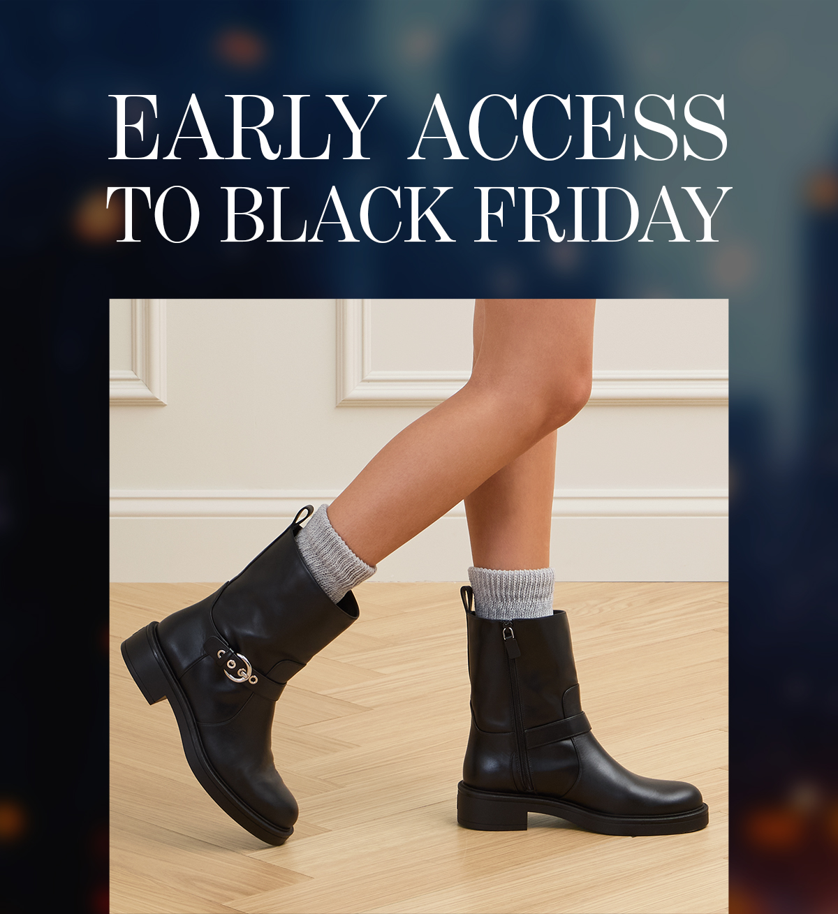 EARLY ACCESS TO BLACK FRIDAY.