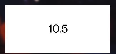 10.5
