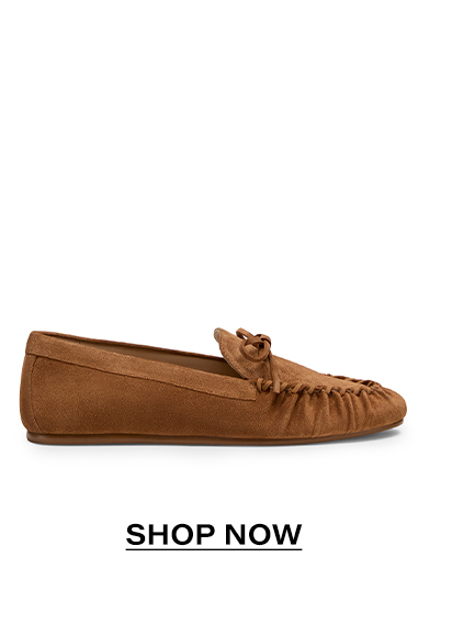 Britt Bow Loafer in Almond