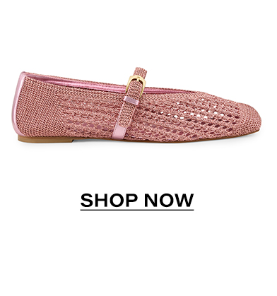 Leora Mary Jane Flat in Pink