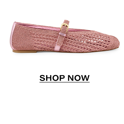 Leora Mary Jane Flat In Pink Sand | Shop Now