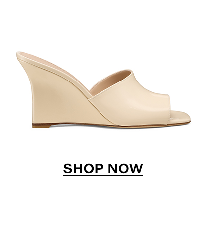 Vinnie Wedge Mule Slide 85 In Linen | Shop Now