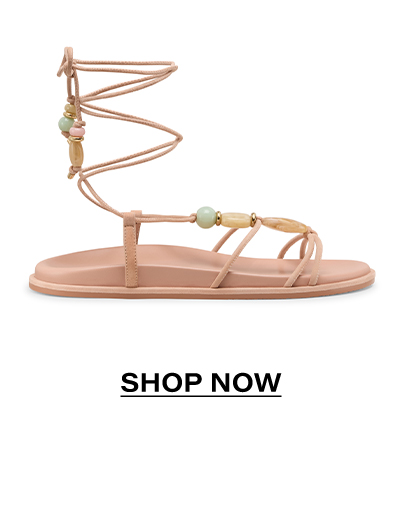 Majorca Wrap Sandal in Blushful