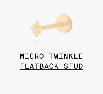 MICRO TWINKLE FLATBACK STUD