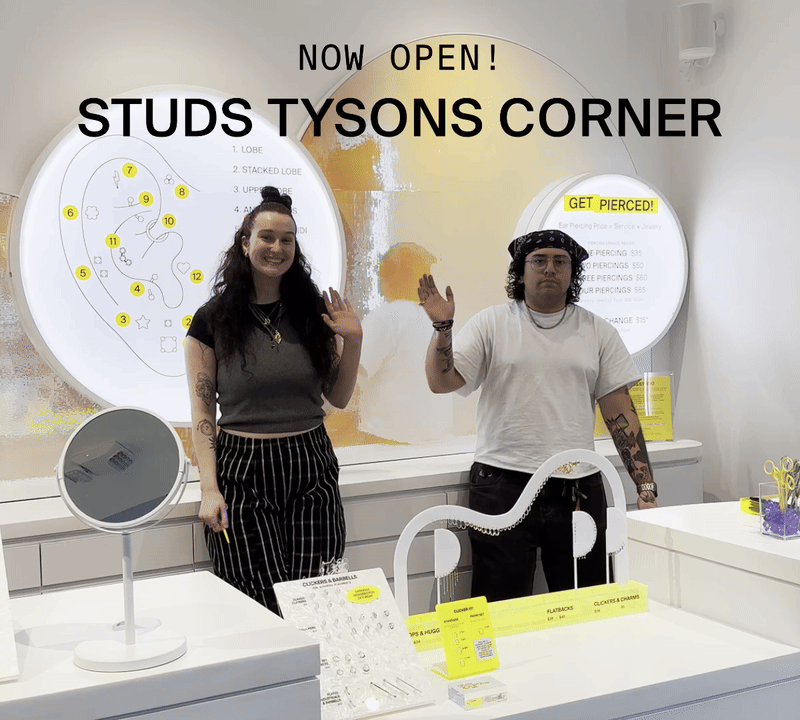 NOW OPEN! STUDS TYSONS CORNER