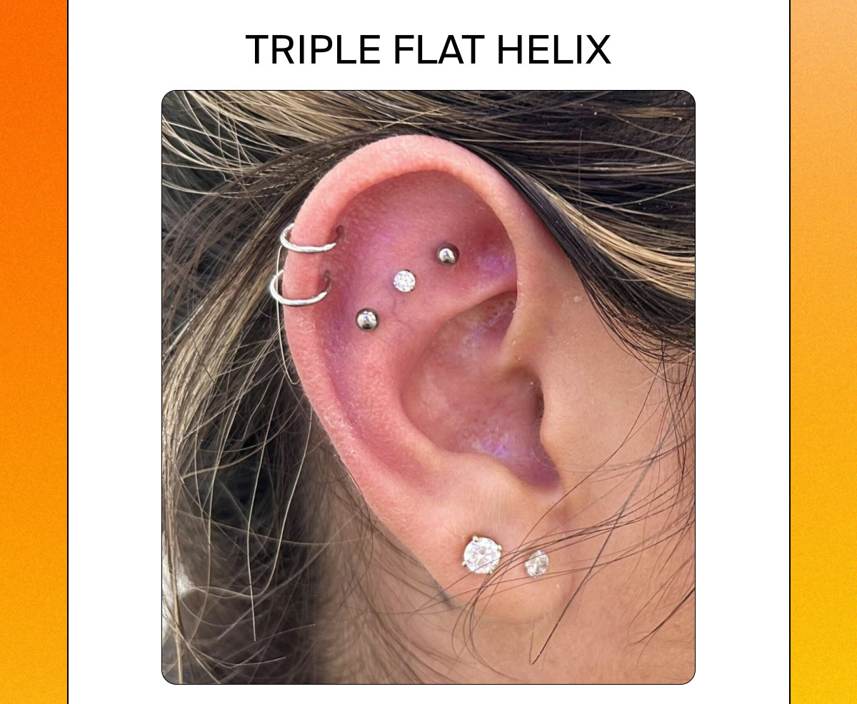 TRIPLE FLAT HELIX