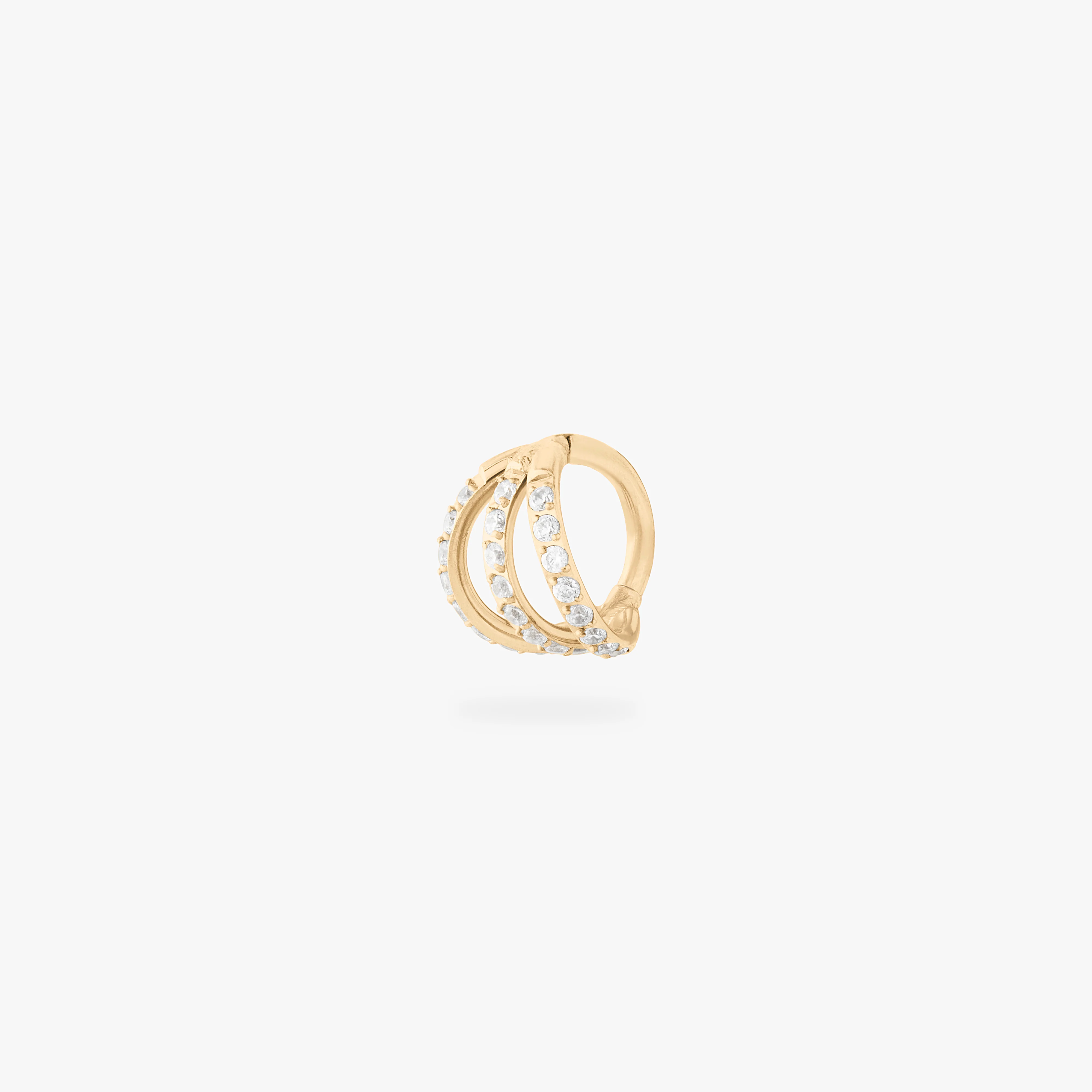 Image of Triple Pave Clicker 6mm