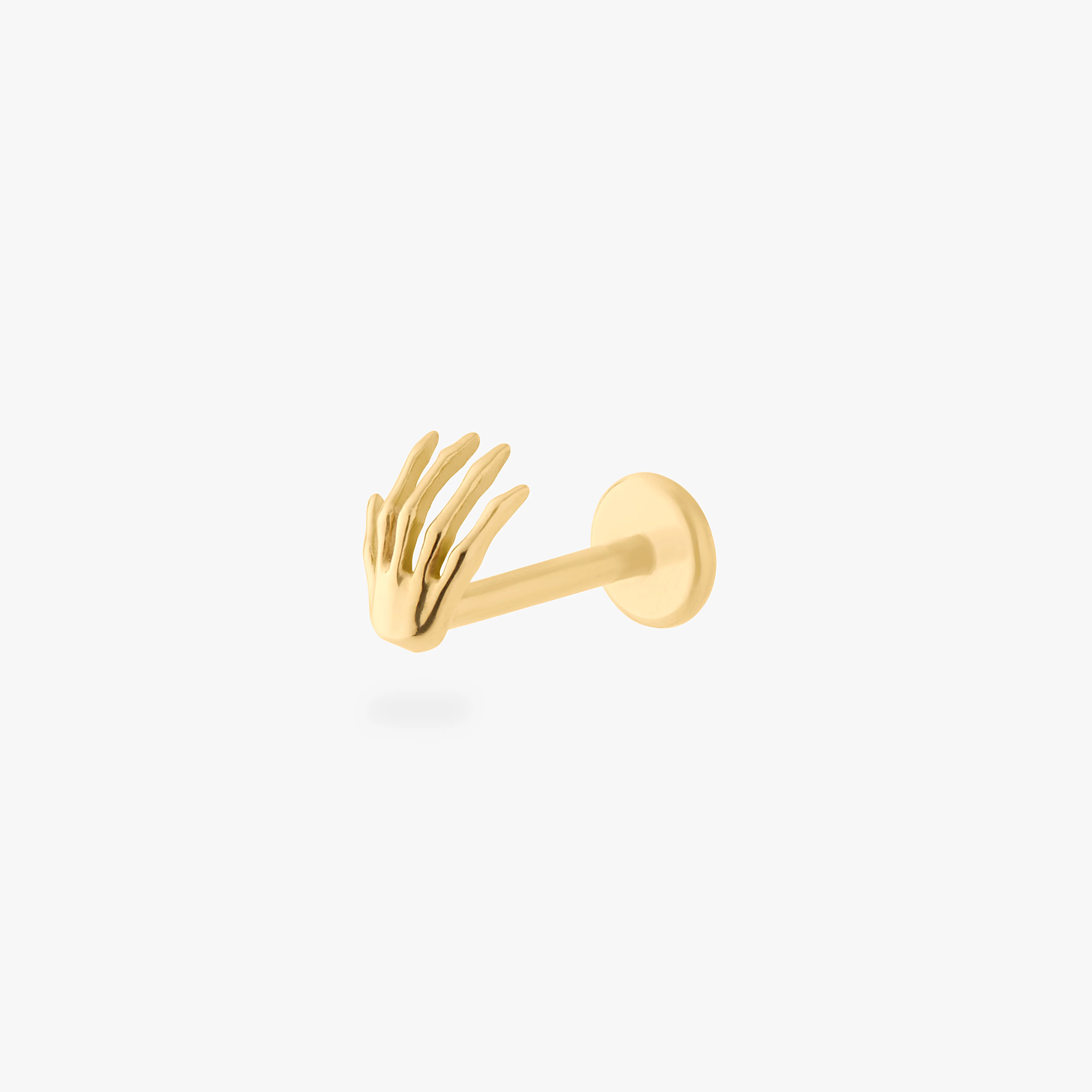 Image of Skeleton Hand Flatback Stud