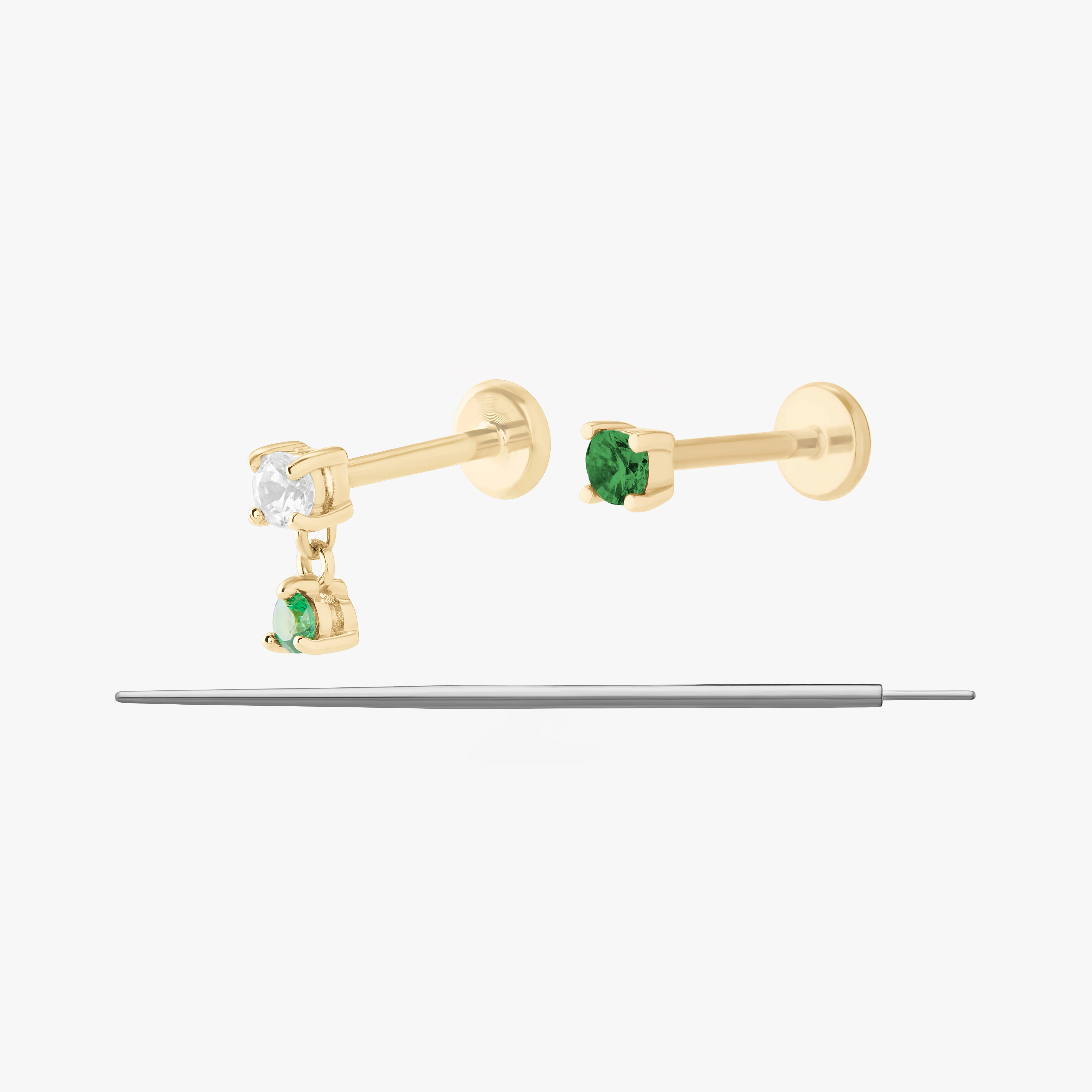 Image of 14K Green Set